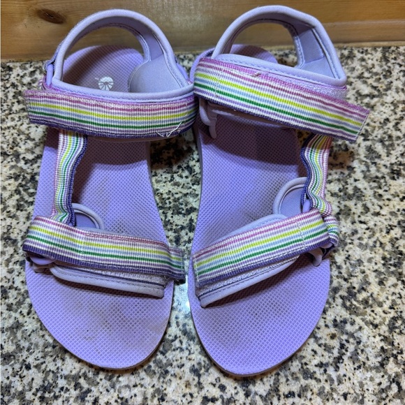 Kids Purple Sandals Size 4 from Acadmey - Picture 1 of 7